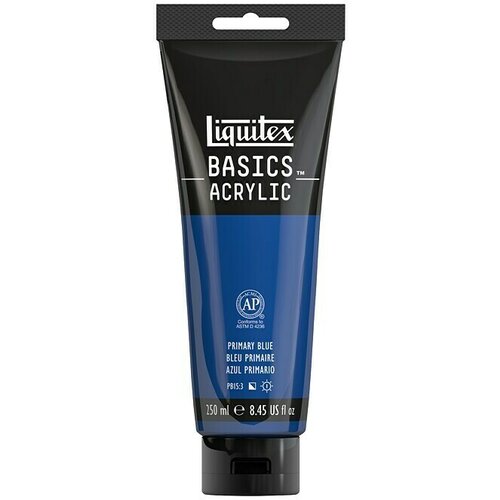 LIQUITEX basics Akrilna boja (Primarno plava, 250 ml, Tuba) Slike