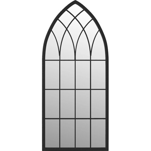 Maison Chic Ogledalo - Zrcalo - Kozmetično ogledalo črno 70x30 cm železno za notranjo uporabo, (21697975) Cene