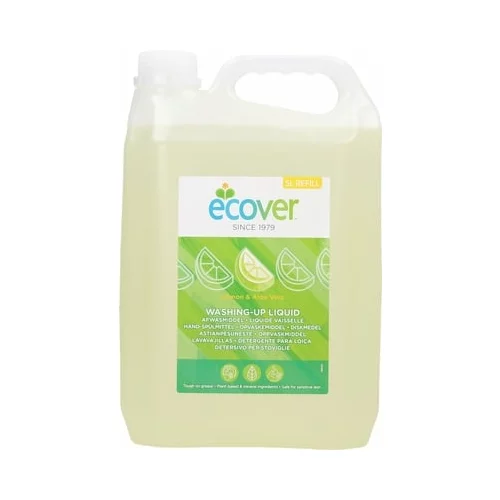 Ecover Detergent za pomivanje posode z limono in aloe vero - 5 l