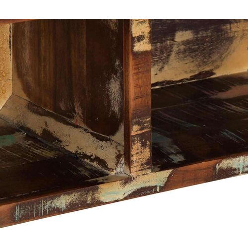 vidaXL TV ormarić Višebojni 80x30x25 cm puno drvo, obrađeno Cijene
