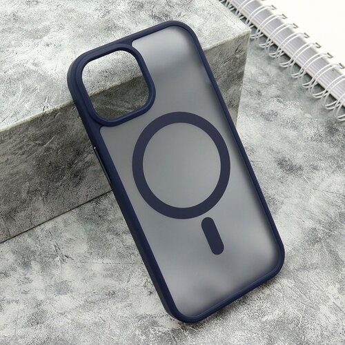  Maska silky magsafe matte za iphone 15/ plava Cene