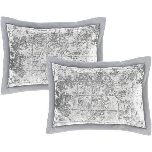 Catherine Lansfield Prevleke za vzglavnik v kompletu 2 ks 75x50 cm Crushed Velvet – Cene