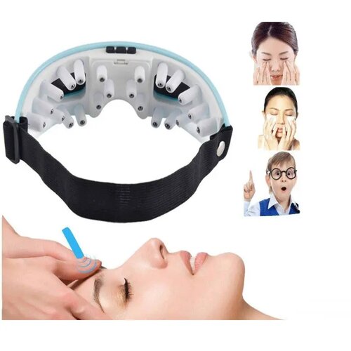Shiatsu naočare masažer za oči i glavu na baterije Cene