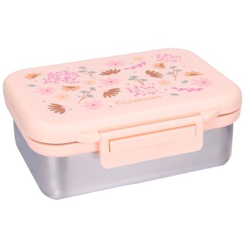 Kidzroom inox kutija za užinu s 2 pretinca - Enchanted Memories Pink Cijene