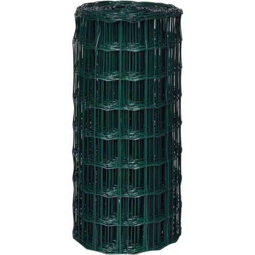 vidaXL Euro ograda čelična 25 x 0,8 m zelena Cene