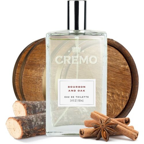 Cremo Spray Cologne Bourbon &amp;amp; Oak toaletna voda za mu&amp;scaron;karce 100 ml Slike