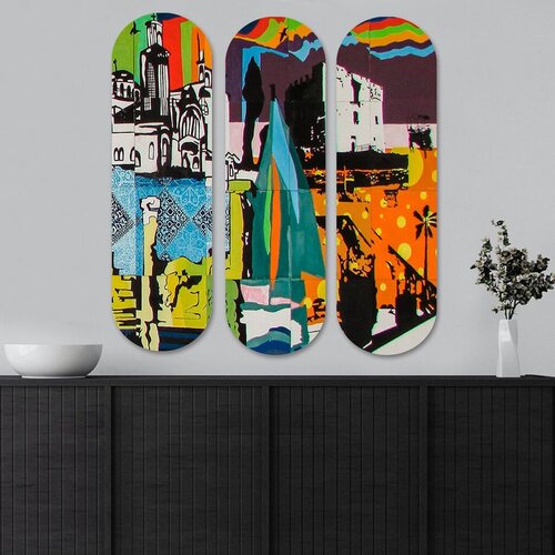 Wallity slika 3KY3805, 70x70 cm, 3 dela Cene
