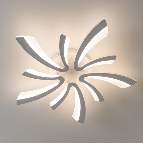  Brilagi - LED prigu&amp;scaron;iva plafonski luster TWIST LED/55W/230V 3000-6500K bela +daljinski upravljač Slike
