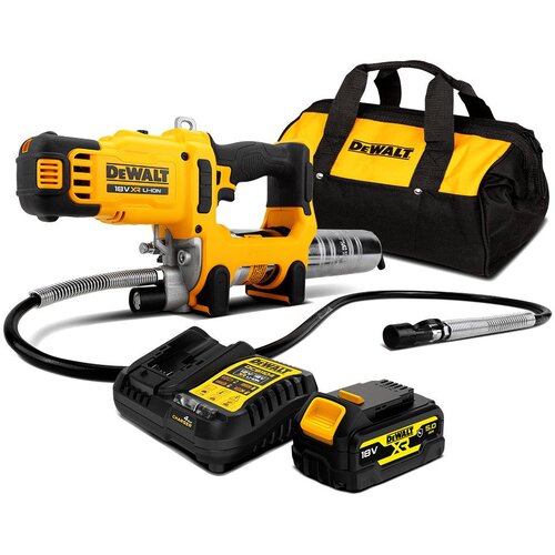 Dewalt DCGG581P1G akumulatorska mazalica, sa 1x5Ah baterijom i punjačem, 18V Cene