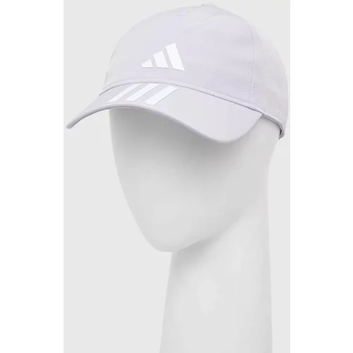Adidas Kapa sa šiltom boja: ljubičasta, s tiskom