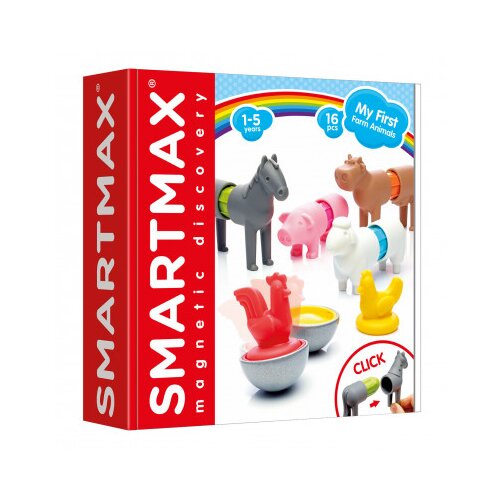 Smartgames - Moje prve živali s kmetije - 16 kosov Slike