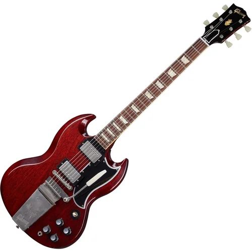 Gibson 1964 SG Standard Reissue w/ Maestro Ultra Light Aged Cherry Red Električna gitara