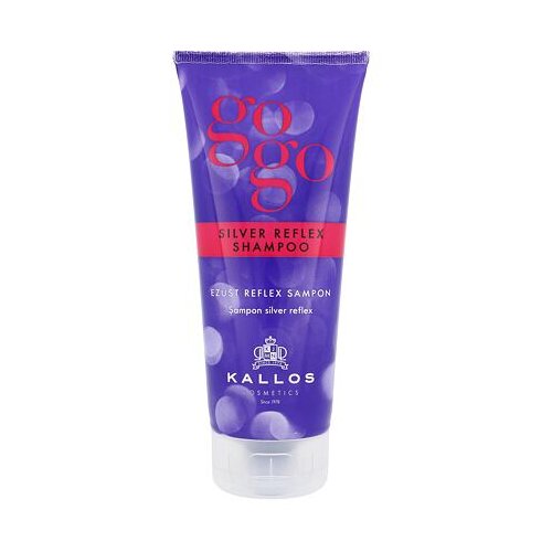 Kallos Cosmetics gogo silver reflex šampon za sijedu kosu 200 ml za žene Cijene
