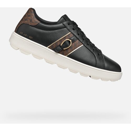 Geox Black women's sneakers Spherica Ecub-1 - Women's Cene