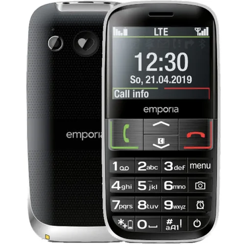 Emporia Active crna preklopni telefon