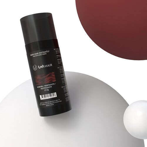 Uvi Hair lasna vlakna, AUBURN / rdečkasta (veliki 27.5 g, do 50 nanosov) Cene