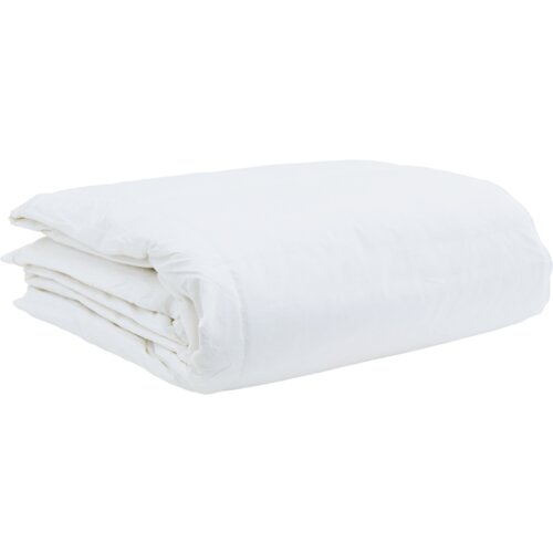 vidaXL Poplun s jastukom 3 pcs Bijela 240 x 220 cm Paperje Cijene