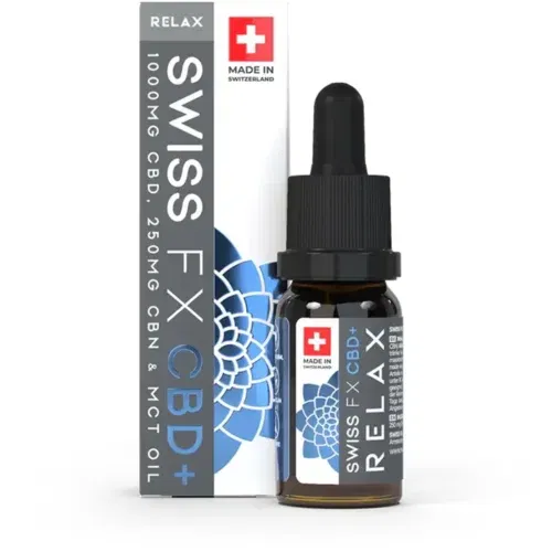 Swiss FX CBD olje RELAX - 10 ml