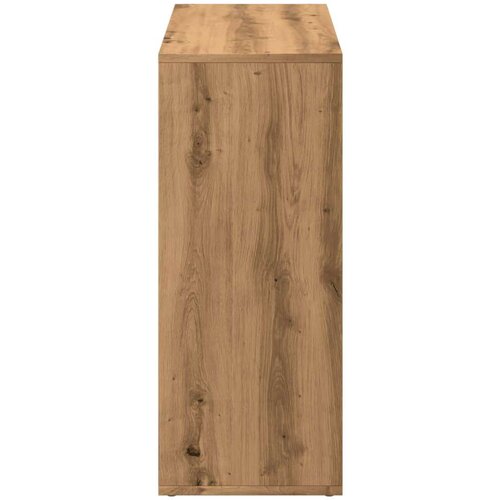 VidaXL Pregrada / regal za knjige boja hrasta 69,5x29x69,5 cm drveni Slike