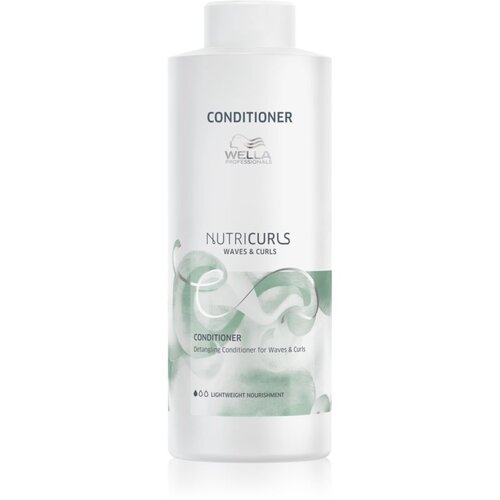 Wella Professionals Nutricurls Waves &amp;amp; Curls hranjivi regenerator za jednostavno ra&amp;scaron;če&amp;scaron;ljavanje kose 1000 ml Slike