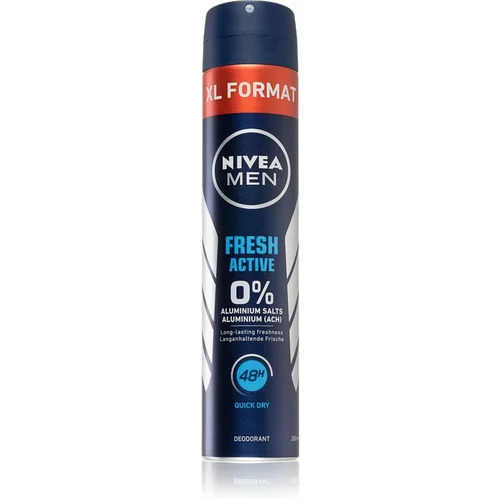Nivea Men Fresh Active dezodorans u spreju za muškarce 200 ml