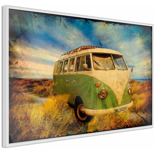  Poster - Hippie Van I 30x20