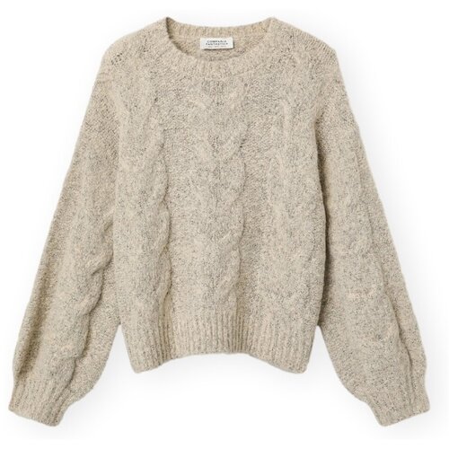 Compania Fantastica Puloverji COMPAÑIA FANTÁSTICA Knit 10276 - Ecru Bež Cene