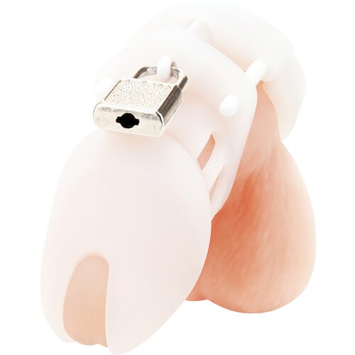BLUELINE Silicone Chastity Cage Cene