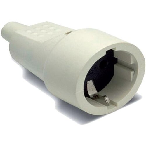 Famatel Strujni utičnica Schuko, uzemljenje, 16A/250V, bijela - 2104-B Cene