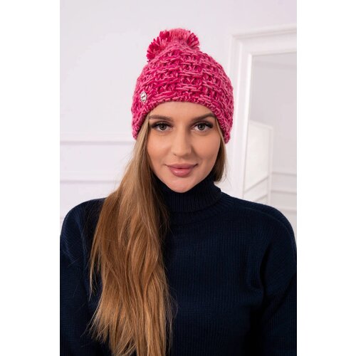 Kesi Cap with fleece Fiona K275 fuchsia + light powder pink Cijene