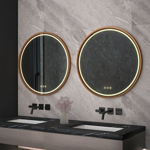 Tutumi Stensko ogledalo LED 50cm MMJ BRUSH COPPER Cene