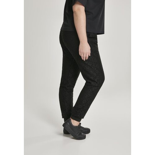 UC Ladies Women's Lace Jersey Jog Pants Black Cijene