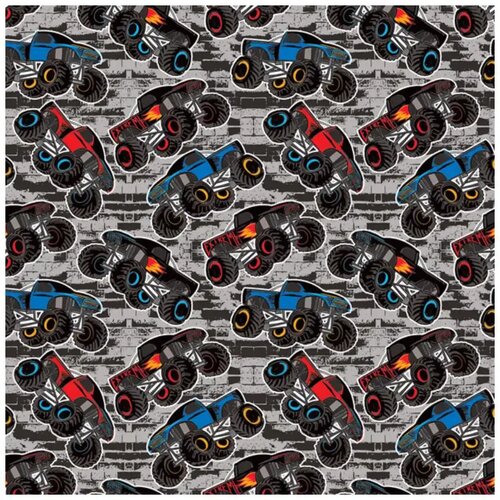 Cardex Ovijalni papir z motivom Monster Truck, velikost 100x70 cm Cene