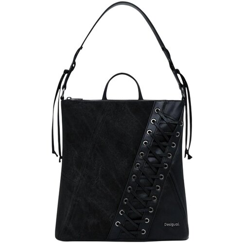 Desigual Nahrbtniki BACK_BLACK PATCH TANGO P 25WAKP12 Črna Slike