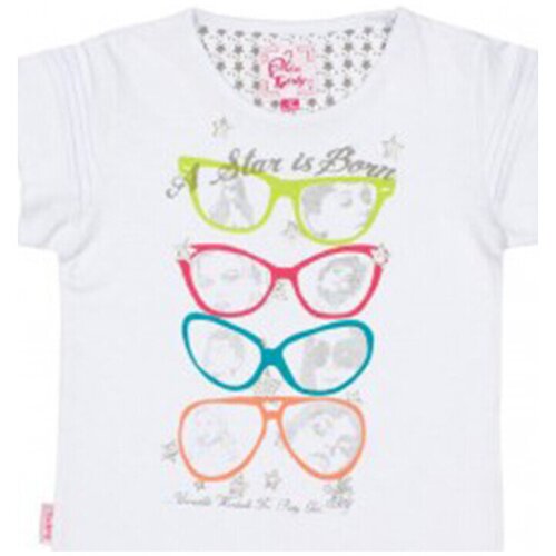 Miss Girly Majice s kratkimi rokavi T-shirt manches courtes fille FISTAR Siva Cene