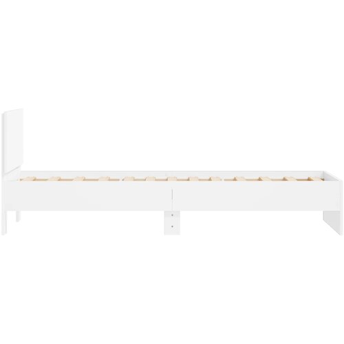  Okvir kreveta s uzglavljem Bijela 80 x 200 cm Slike