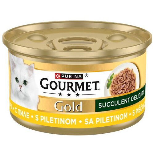 Gourmet Gold Succulent Delights piletina 85 g Slike