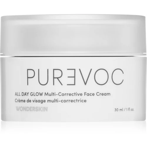 WONDERSKIN PUREVOC All Day Glow Face Cream vlažilna in posvetlitvena krema za obraz