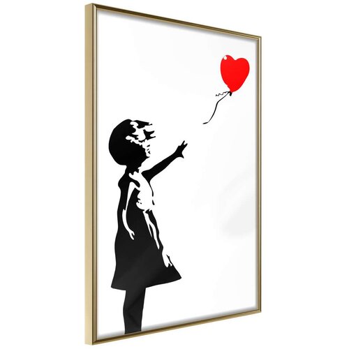  Poster - Banksy: Girl with Balloon I 40x60 Slike