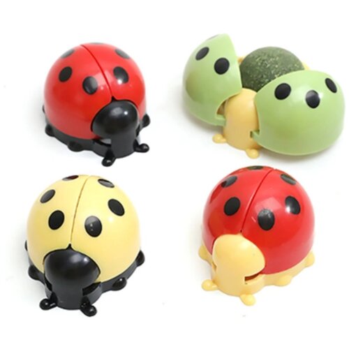 BESTA igracka za macke Lady bug catnip 5cm Slike