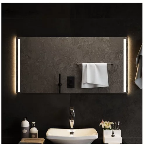  LED kopalniško ogledalo 100x50 cm