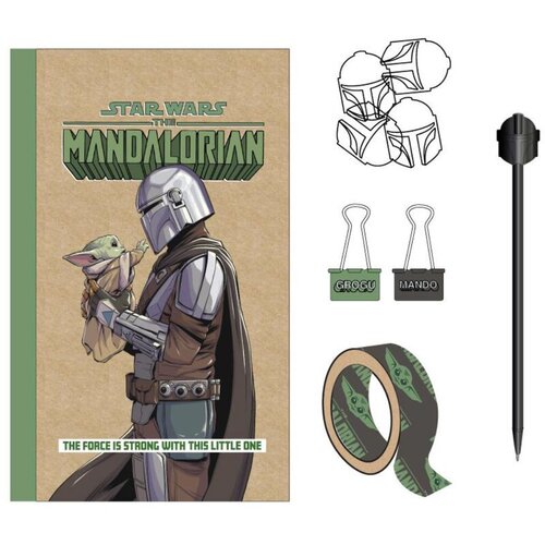 Star Wars The Mandalorian Set Papirnog Pribora Slike