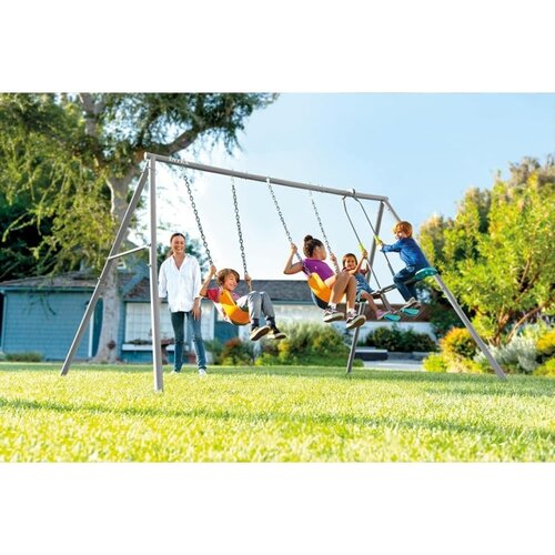 Intex Metalna ljuljaška set Sivi 343x249x203 cm ( 44123 ) Cene