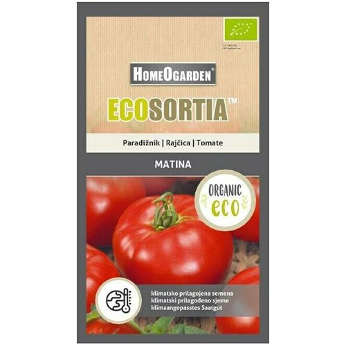 HOMEOGARDEN Sjeme povrća Ecosortia rjačica (Botanički opis: Solanum lycopersicum L., Berba: Lipanj - Listopad) Cijene