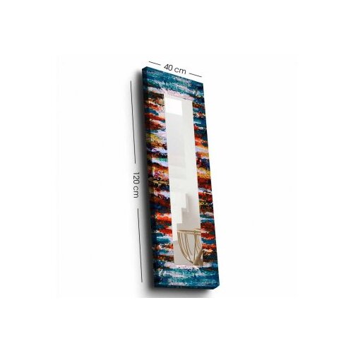 Wallxpert Ogledalo 40120NISMA 026, 100x20cm, &amp;Scaron;areno Slike