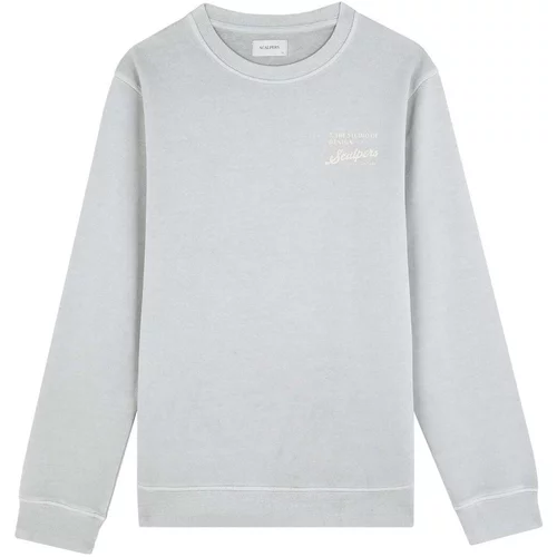 Scalpers Sweater majica 'Sunset' siva / bijela