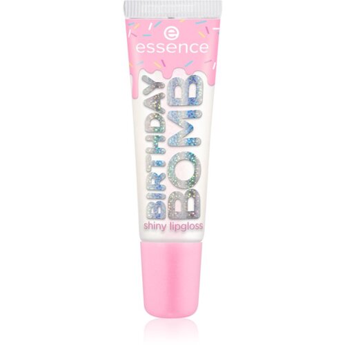 Essence Birthday Bomb sjaj za usne 01 Cake My Day Slike