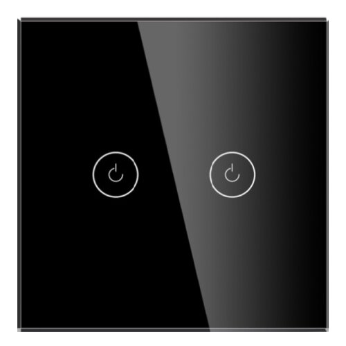 Exeshop wi-fi pametni prekidač 2g tuya crni nn (WiFi touch switch) ( ss014 ) Cene