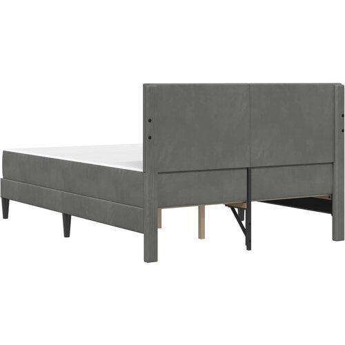  Okvir kreveta s madracem Tamno siva 120 x 190 cm Bar&amp;scaron;un Slike