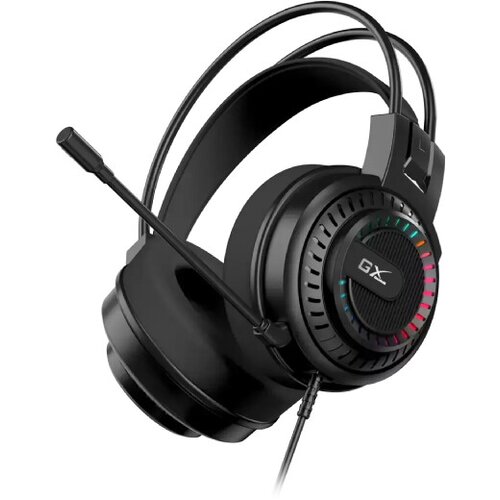 Genius GX HS-GX570U (31710035400) gaming slu&amp;scaron;alke, 7.1 surround, RGB, USB, črne, (5000368295) Slike